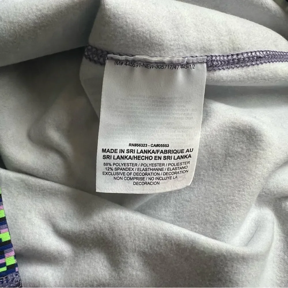 Nike Pro Warm Patterned Half Zip Jacket